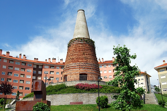 Horno de las minas de Mirivilla en Bilbao (Vizcaya)