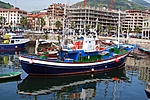 Barco pesquero en Santurce (Vizcaya)